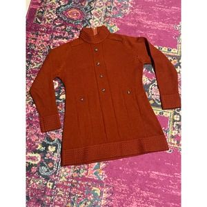 Vintage 60s GiGi 100% Wool Blouse Sz L